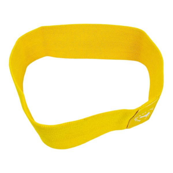 Booty Band - Hip circle i bomull/elastan - Gul & Extra Lätt