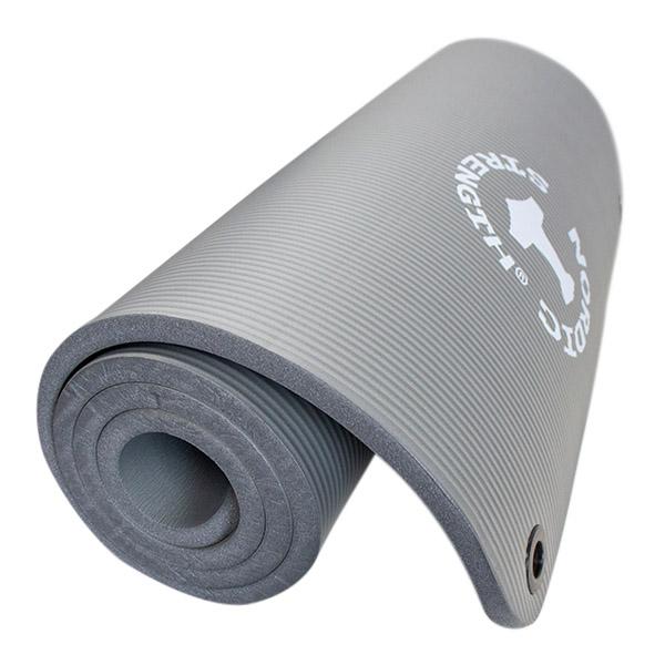 Träningsmatta grå och tjock - Nordic Strength