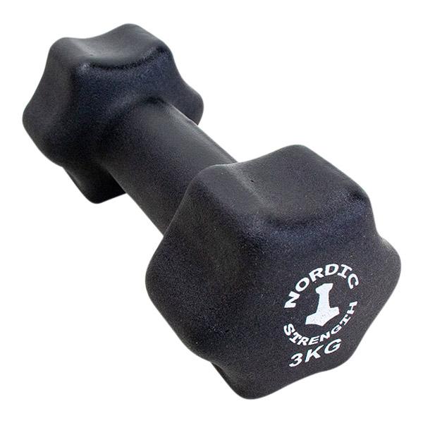Hantel 3 kg black edition aerobic - Nordic Strength