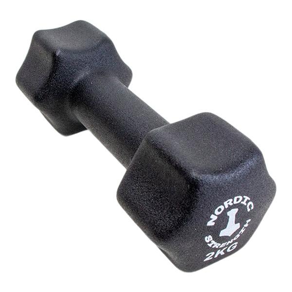 Hantel 2 kg black edition aerobic - Nordic Strength