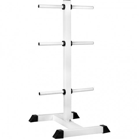 Viktskivställ 30 mm (Vitt)