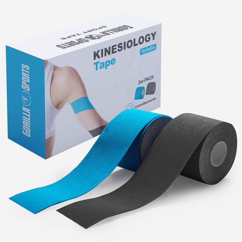 Kinesiologitejp (set med två rullar)