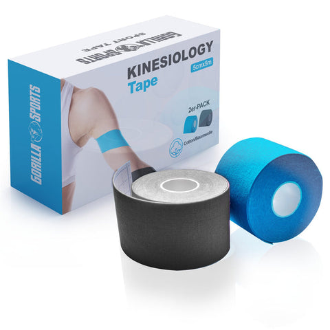 Kinesiologitejp (set med två rullar)
