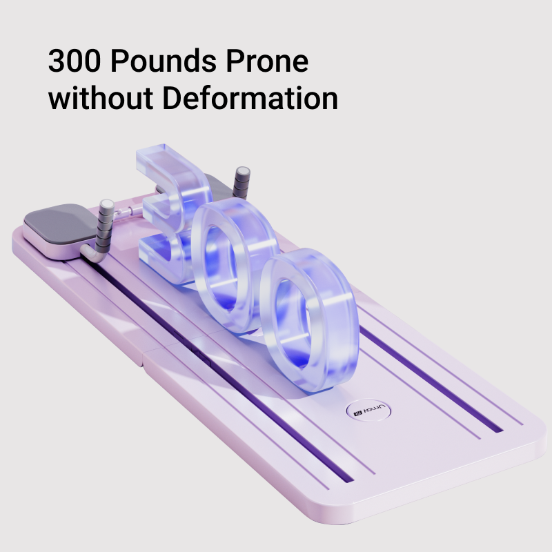 5-i-1 Bärbart Pilates Board Reformer-set – Svart