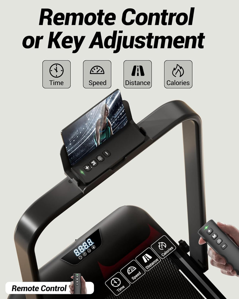 Walkingpad hopfällbar 3-i-1 med 10 % / 15 % lutning