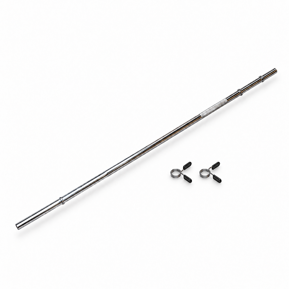 Skivstång 170 cm med fjäderlås – 30 mm