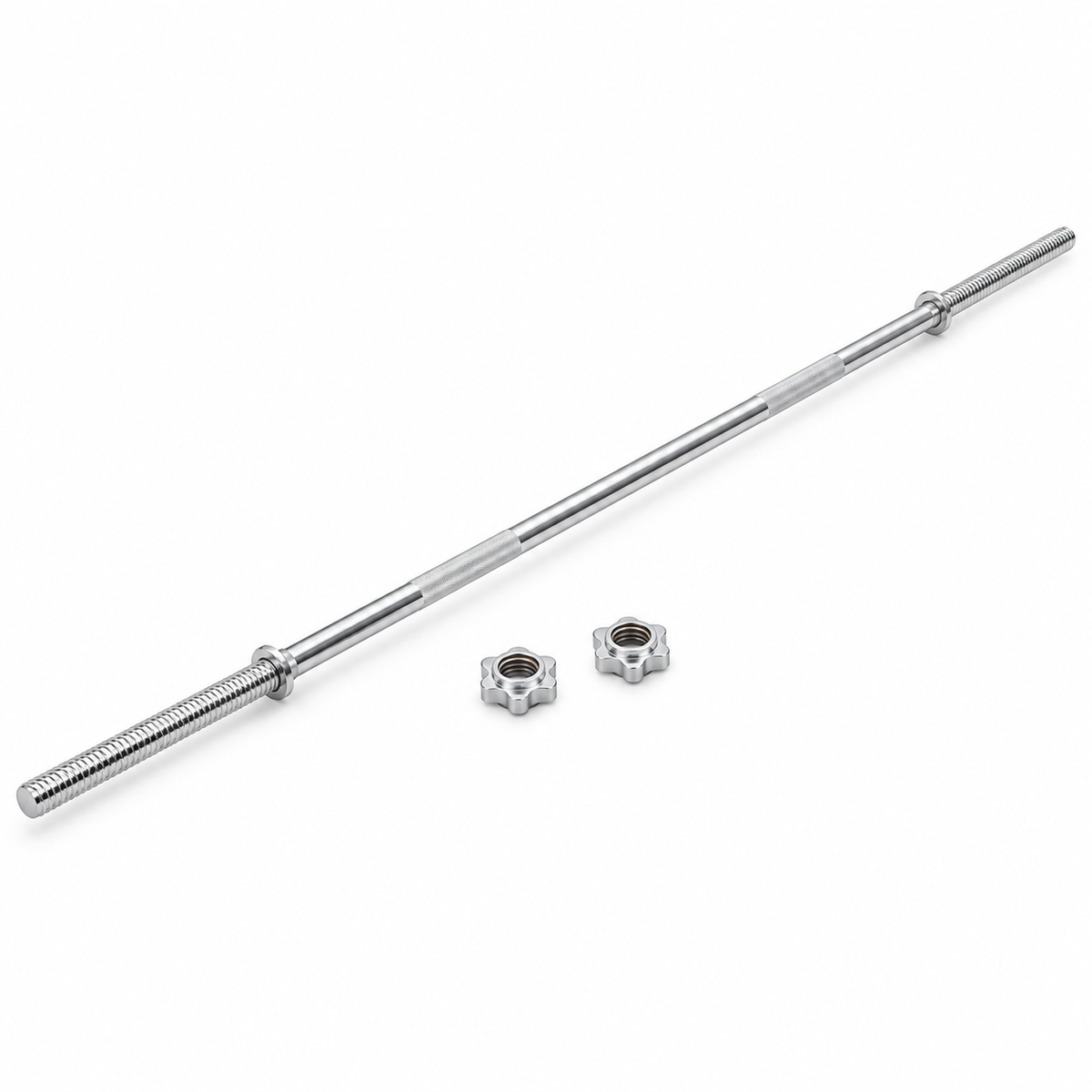 Skivstång 150 cm med stjärnlås – 30 mm