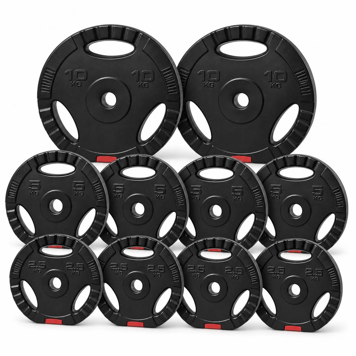 50 kg viktskivor med grepp | 30 mm