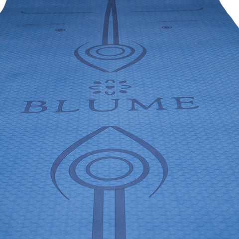 TPE Yogamatta 6 mm – Blå (2:a sortering)