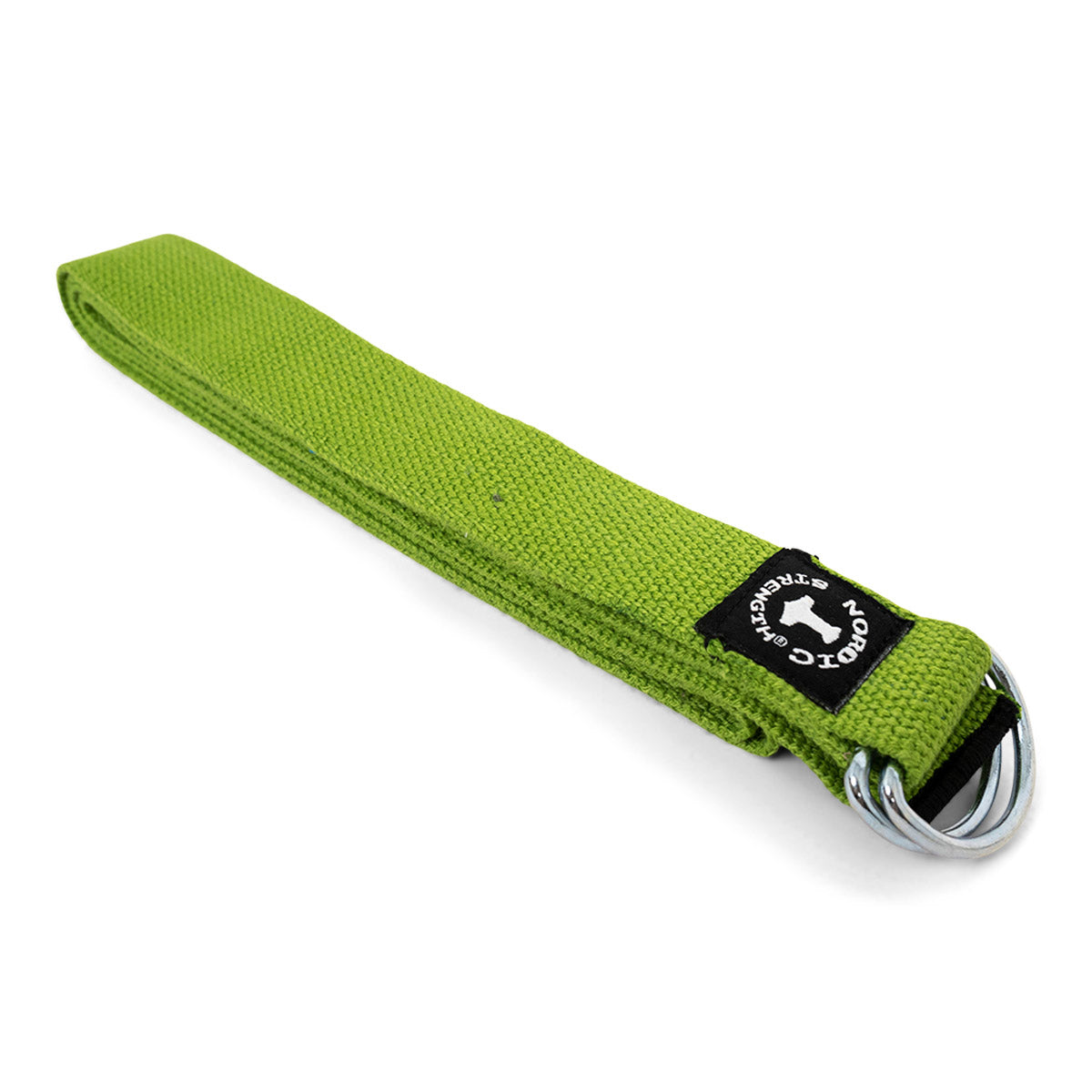 Yogabälte med metallspänne - Grön