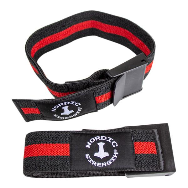 Ocklusionsband svart/röd – för ocklusionsträning av armar (2 st)