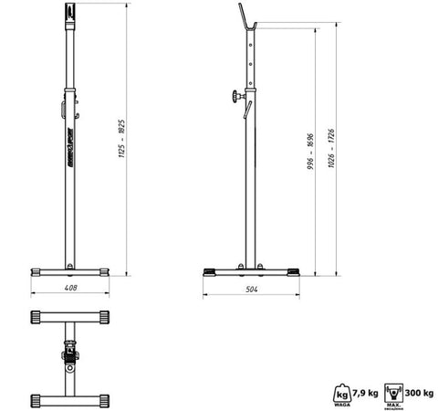 Semi Pro Squat Rack