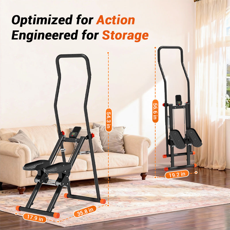 Hopfällbar trappmaskin (Stair Stepper)
