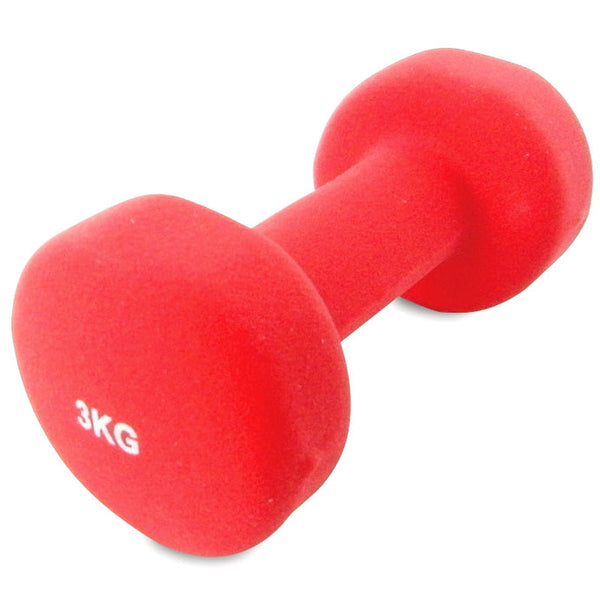 Hantel 3 kg aerobic - Röd