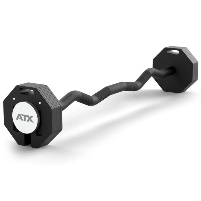 ATX® OCTA Dumbbells SZ-Stång – Professionell EZ-stång för ATX® Octa-hantelsystem