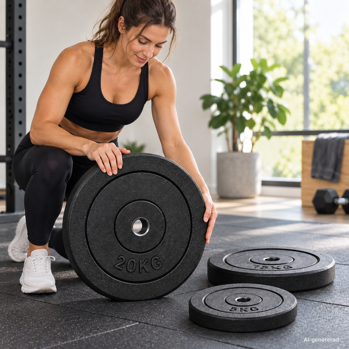 Viktskivspaket i järn 60 kg – 30 mm