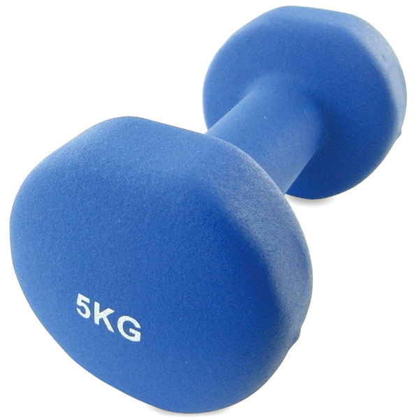 Hantel 5 kg aerobic - Blå