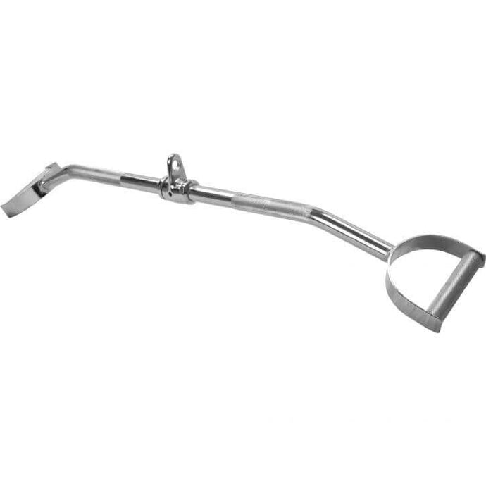 Lång lat pulldown stång med parallellt grepp