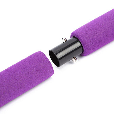 Pilates bar med justerbara remmar och 6 elastiska band