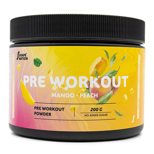 Pre Workout med Persika och Mango - Shapenation