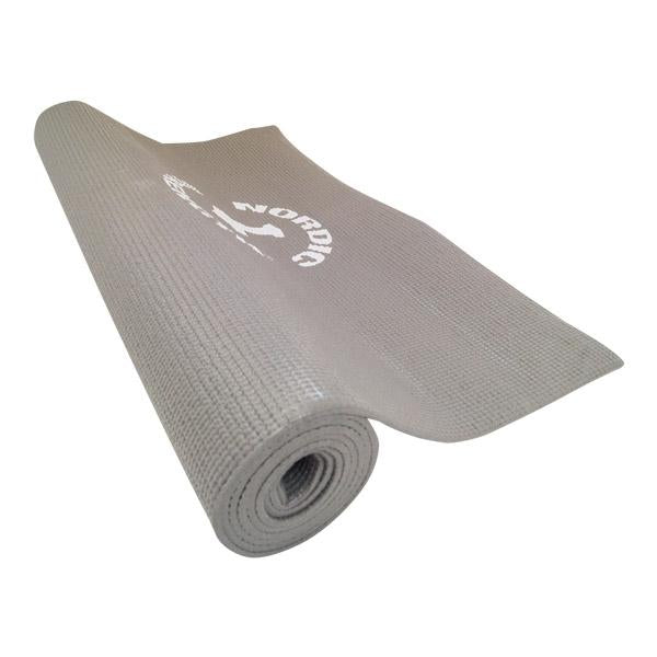 Yogamatte grå 3 mm - Nordic Strength