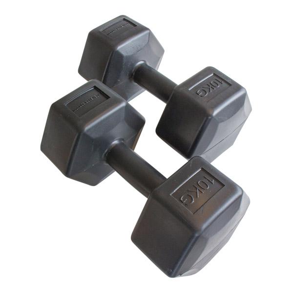 Hantel i plast 10kg - Nordic Strength
