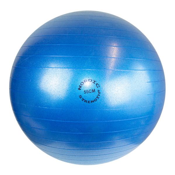 Träningsboll 55 cm - Nordic Strength (Blå)