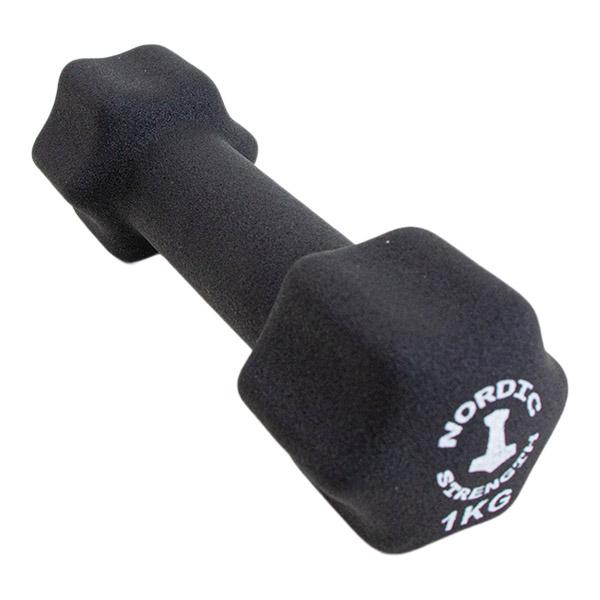 Hantel 1 kg  black edition aerobic - Nordic Strength