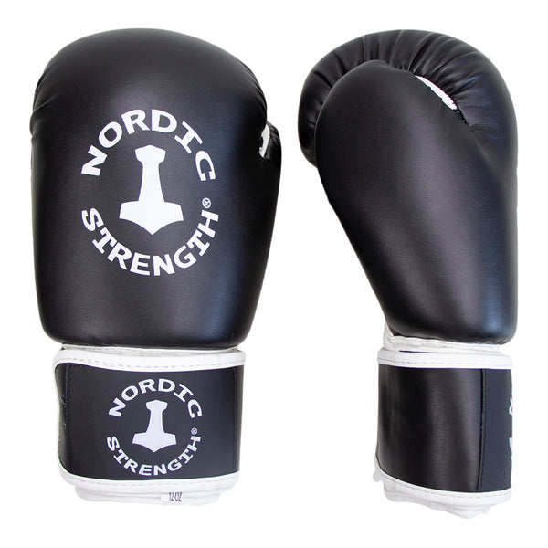 Boxningshandskar från Nordic Strength - Black/White